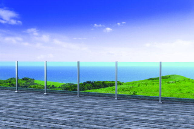 DD Glass Balustrades Anodised Aluminium modular systems